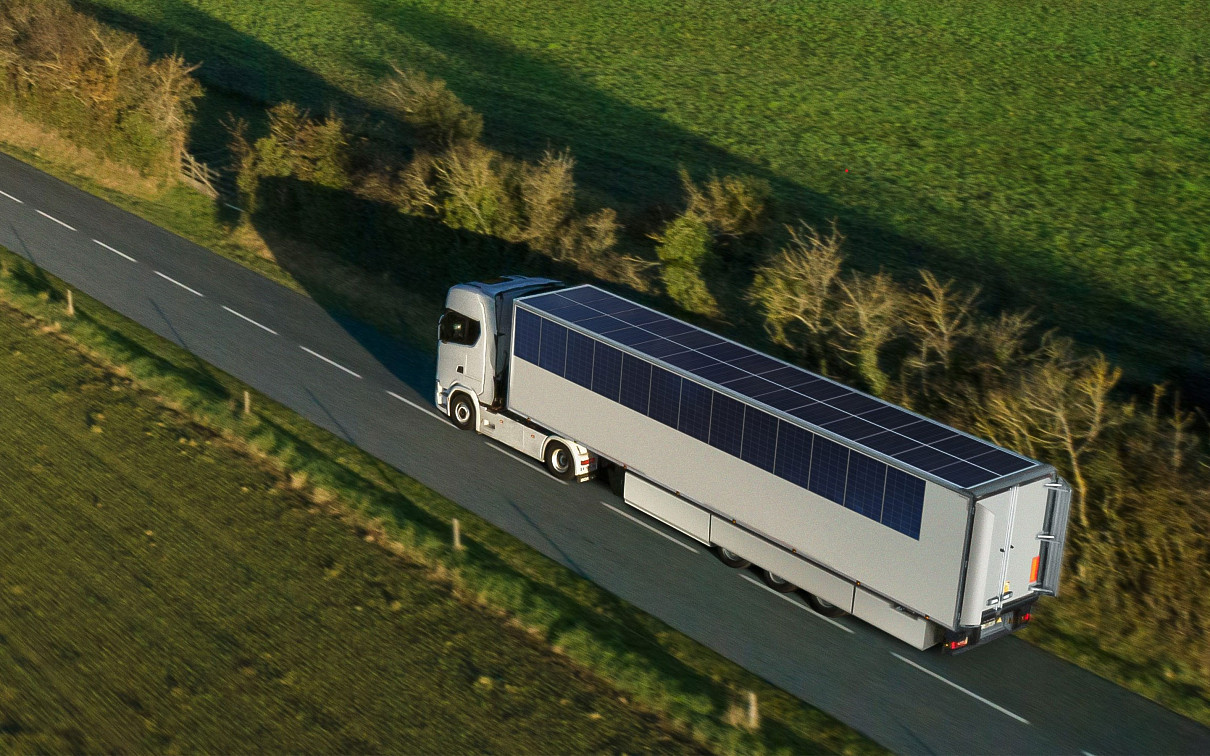 Solar integration for Chereau will provide the trailer’s cooling unit with an additional 9.8 kW peak